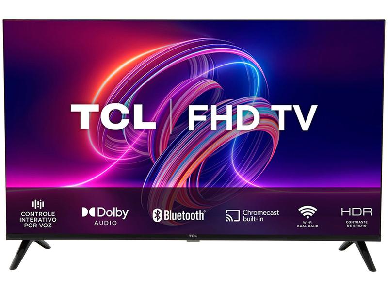 Smart TV 32” Full HD LED TCL 32S5400AF Android - Wi-Fi Bluetooth